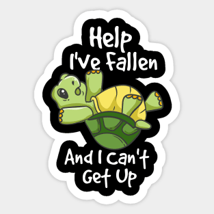 Funny Turtle, Depression Sticker